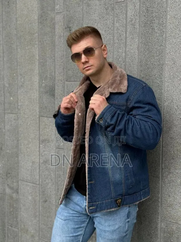 Bjorn Wool-Lined Denim Jacket · Photo 1