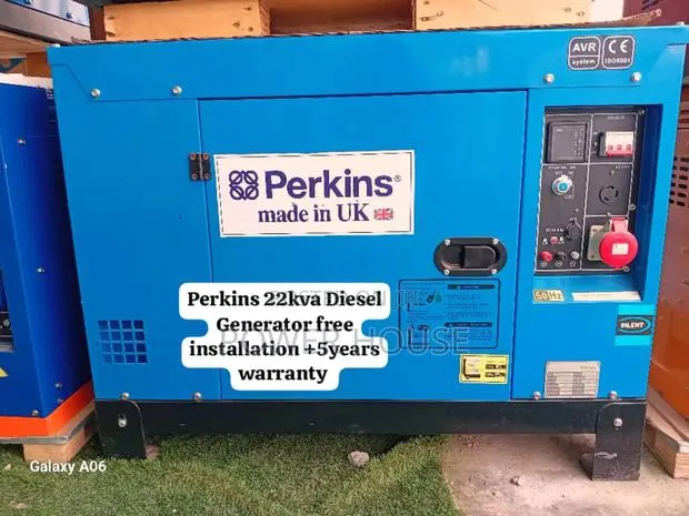 The Thought Engine Perkins Diesel Generator 22kva Silent Perkins · Photo 1