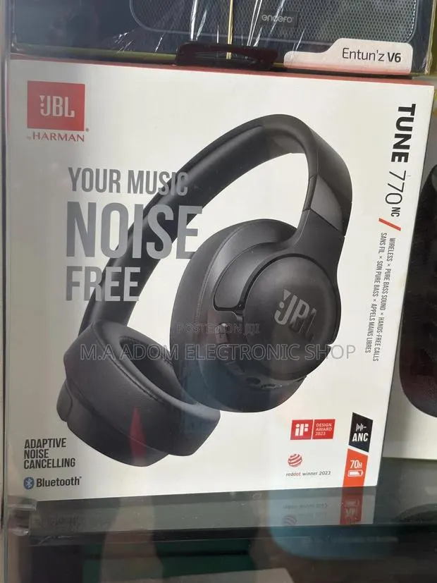 Jbl Tune 770nc - Adaptive Noise Cancelling Smart Ambient Wireless · Photo 1
