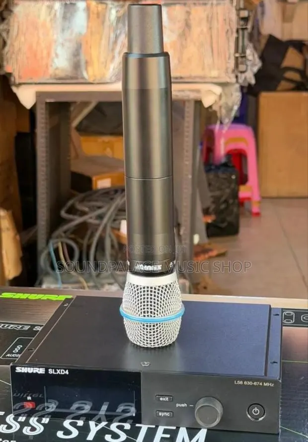 Shure SLXD2 Single Wireless Microphone With Beta 58A Mic Capsule · Photo 1