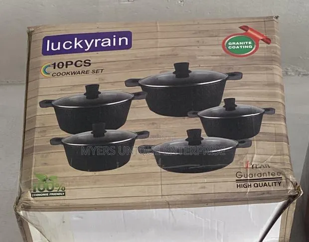 10pcs Non Stick Cookwares Set For Easy And Fast Cooking · Photo 1