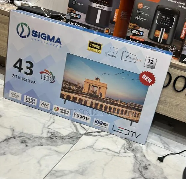 Reliable New Full Hd Led Sig-K43v6 43 Inch Sigma Clear Screen Tv · Photo 1