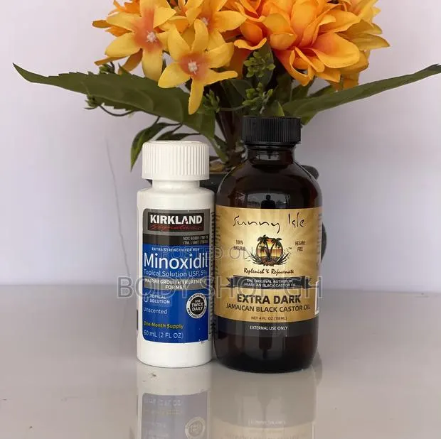 Beard and Hair Growth Set - Jamaican Black Castor Oil +Minox · Photo 1