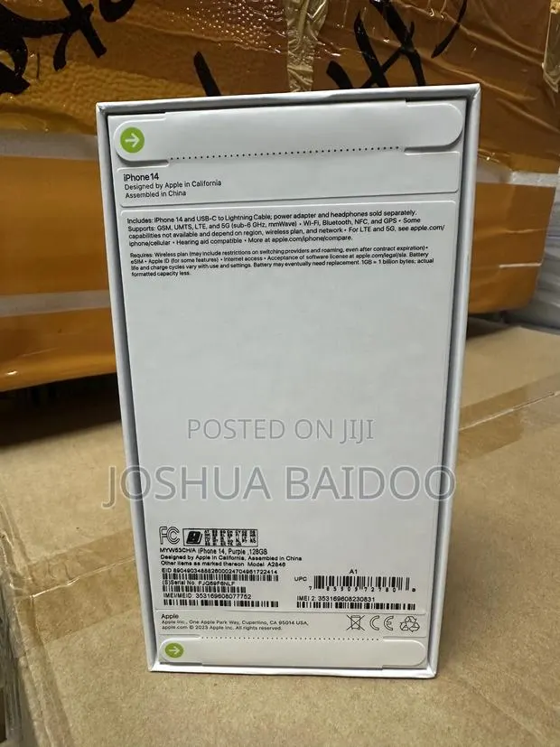 Apple iPhone 14 128 GB Purple · Photo 1