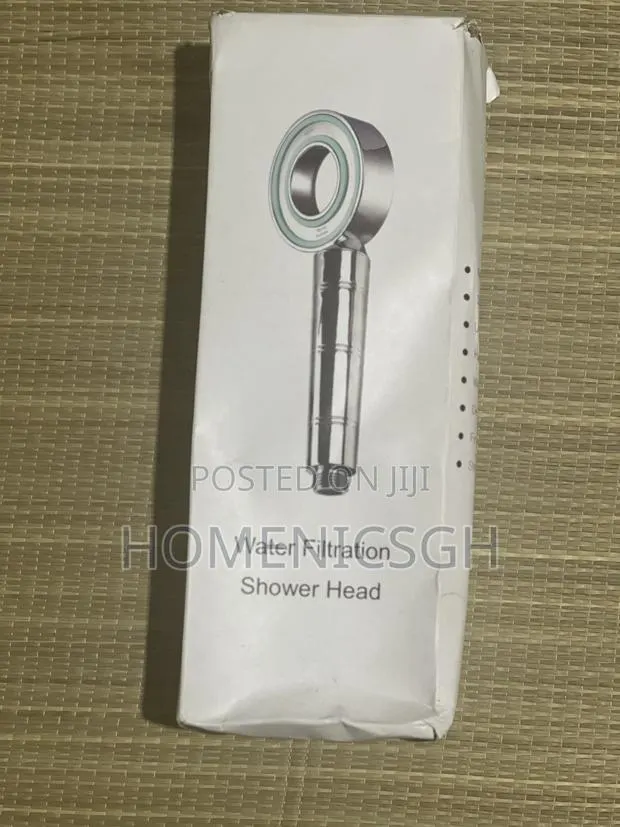 High Pressure Water Filtration Shower Head - Purifies & Saves Water · Photo 1