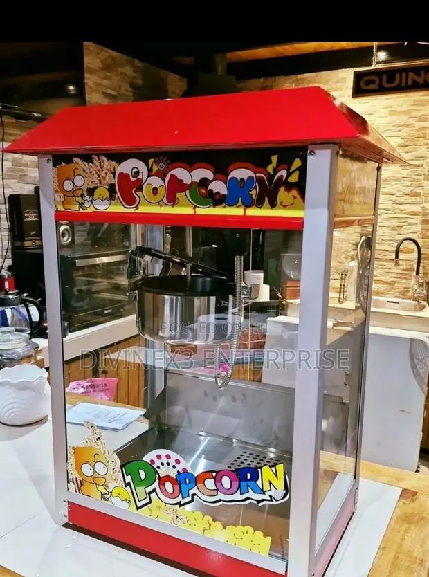 Commercial Electric Popcorn Machine · Photo 1