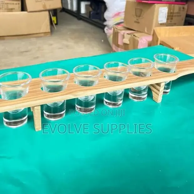 Footed Shot Serving Rack · Photo 1