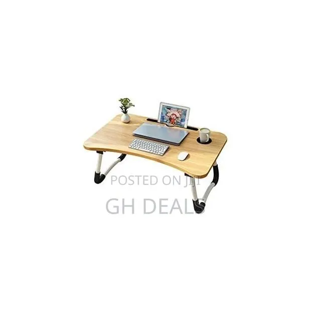 Foldable Laptop/Computer Table - Brown · Photo 1
