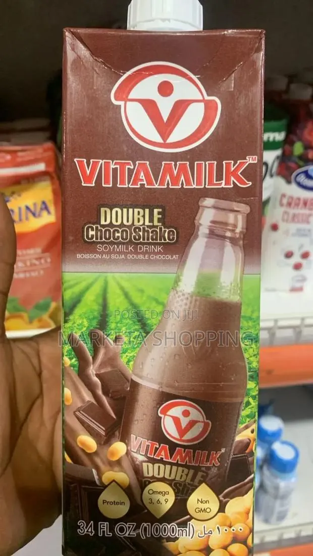 Vitamilk Double Choco Shake Soymilk Drink (1l) · Photo 1