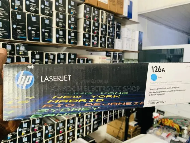 Hp Toner Original 126a Blue · Photo 1