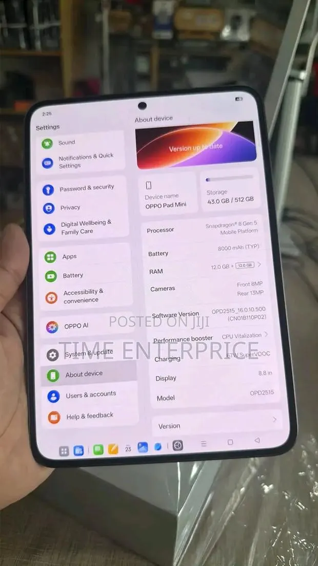 New Tablet 512 GB Gray · Photo 1