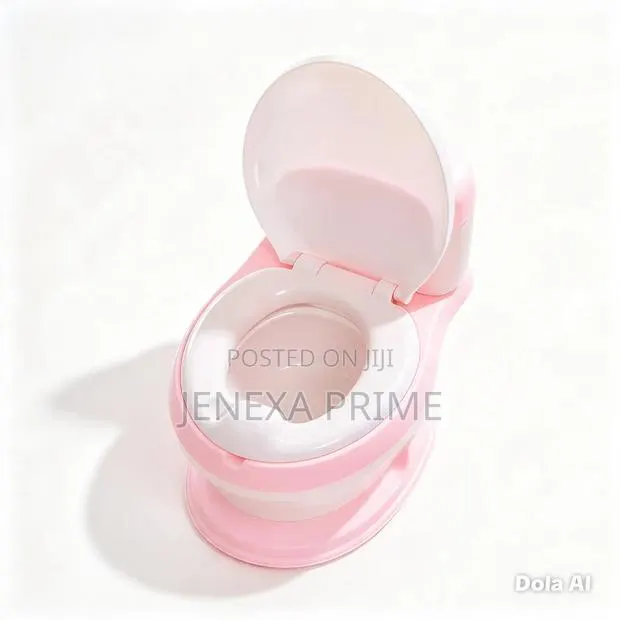 Pink Toddler Toilet Seat · Photo 1