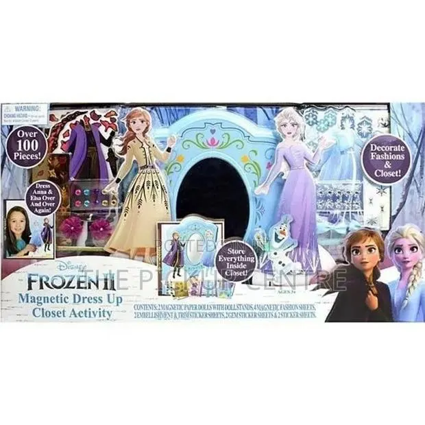Disney Frozen 2 Magnetic Dress Closet 100+ Activity Playset · Photo 1