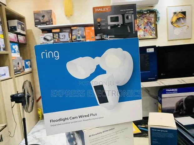 Purchase the New Ring - Floodlight Cam Plus Outdoor Wired Surveillanc · Photo 1