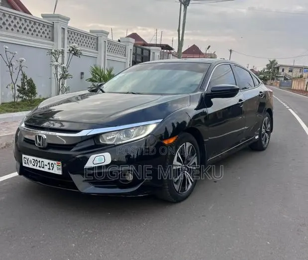 Honda Civic 2017 Black · Photo 1