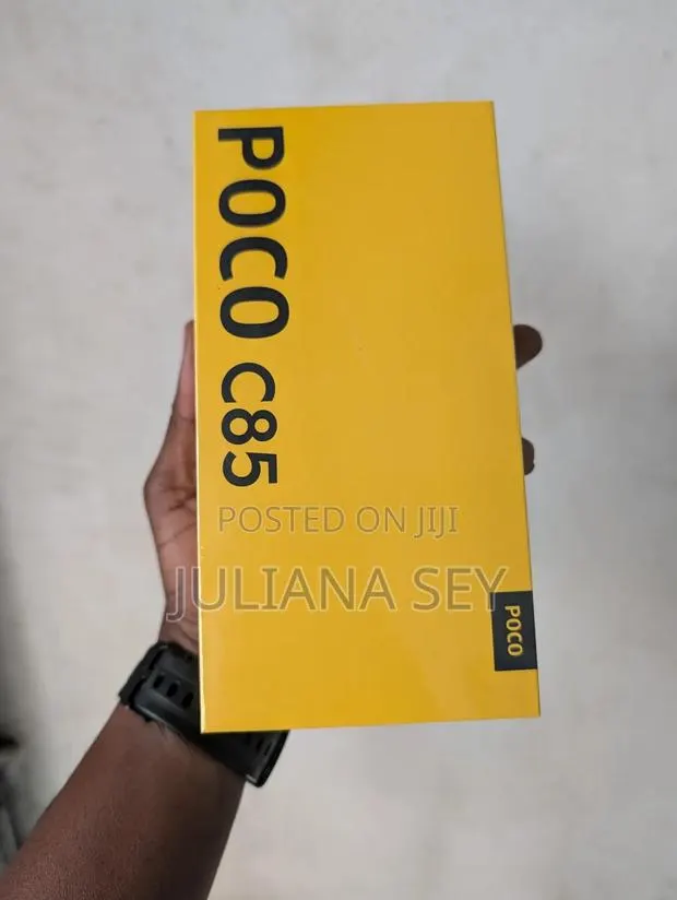 New Xiaomi Poco C85 4G 256 GB Black · Photo 1
