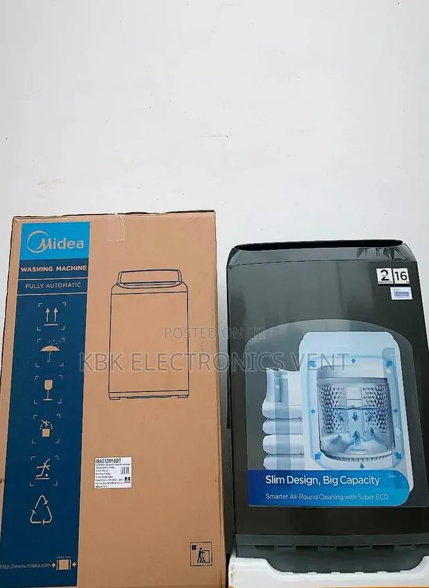 Midea 16KG Top Load Full Automatic Washing Machine · Photo 1