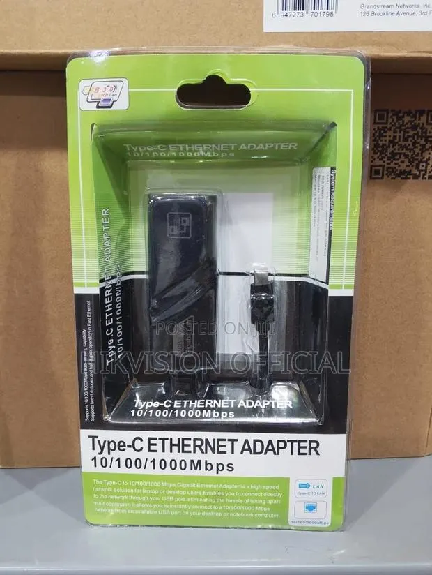Type C to Ethernet 10/100/1000 · Photo 1