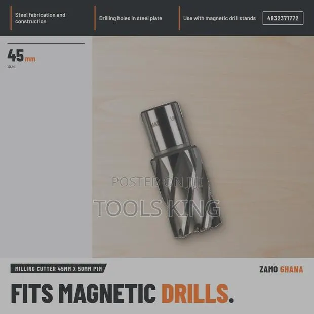 Milling Cutter 45Mm X 50Mm P1M - · Photo 1
