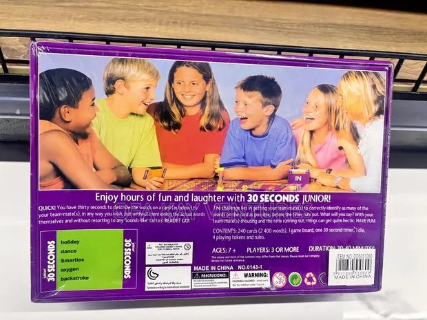 240 Cards Junior 30 Seconds Think and Talk Board Game · Photo 2