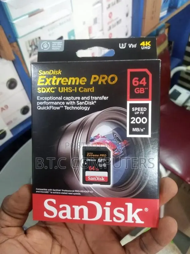 Camera Memory Card 64gb · Photo 1