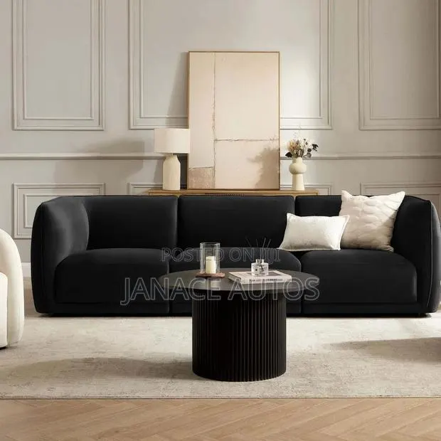 DUSK Porto 3 Seater Modular Sofa - Velvet Ink · Photo 1
