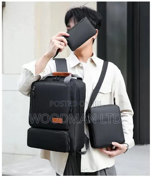 Spacious, 3set Backpack · Photo 1