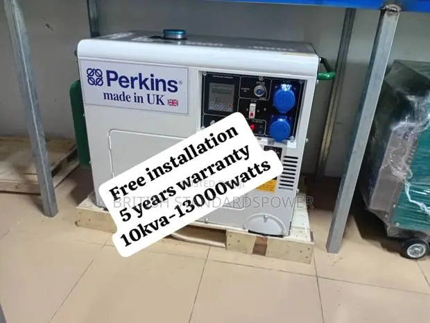 Impervious 10kva Silent Diesel Generator Set Perkins · Photo 1