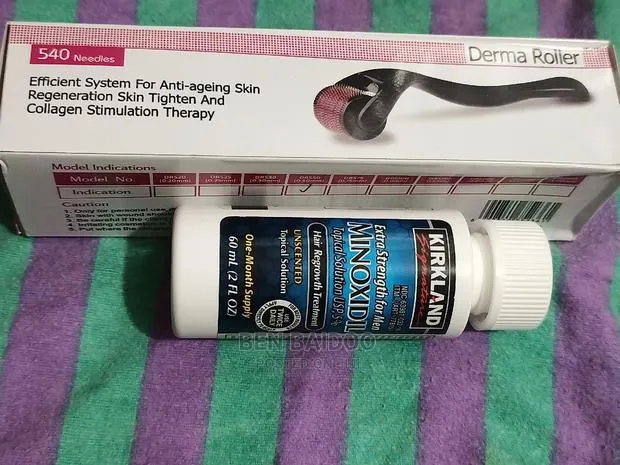 Kirkland Minoxidil And Derma Roller Efficient System · Photo 1