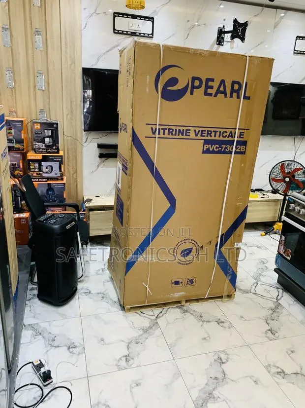 Unique Good Pearl 610liters Doubledoor Display Fridge PVC-730-2b · Photo 1