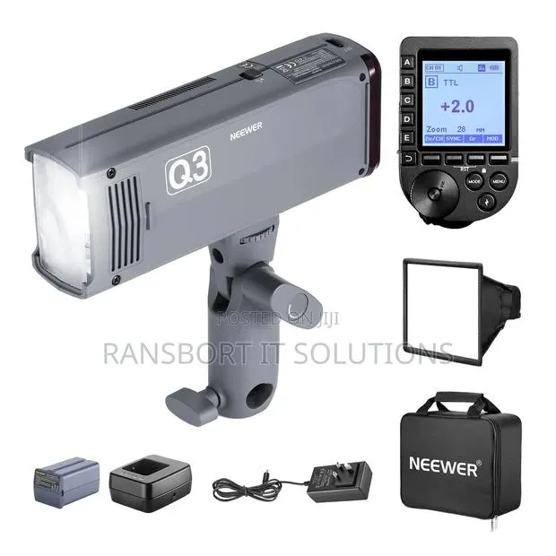 Neewer Q3 Flash Strobe Light With Qpro-C Trigger Outdoor Photography · Photo 1