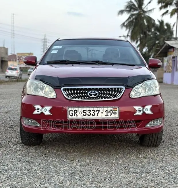 Toyota Corolla S 2007 Red · Photo 1