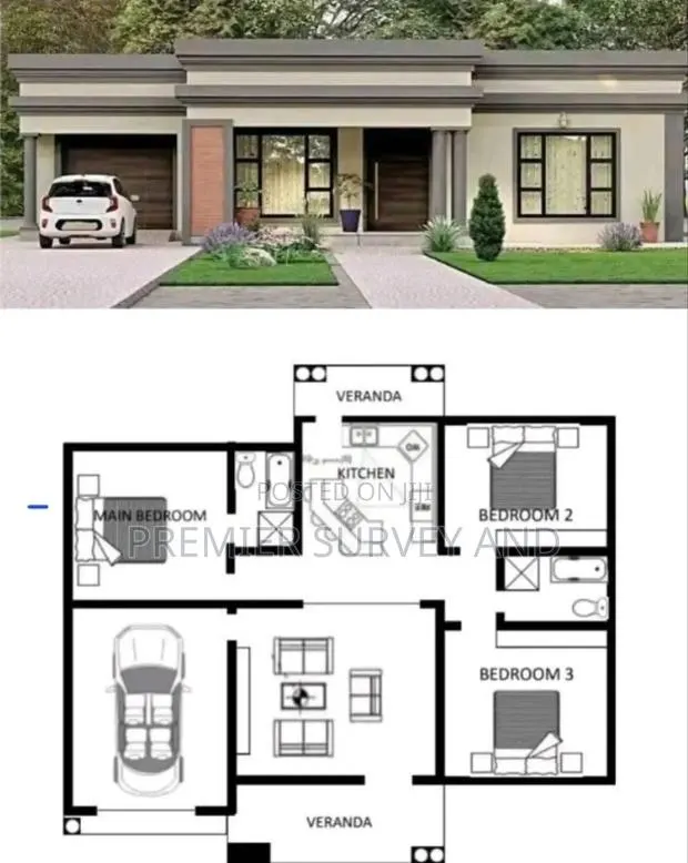 Elegant Bedroom House Plan for Construction · Photo 1