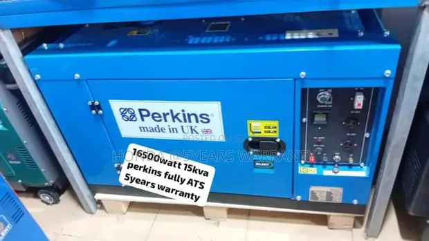 Regular Energy 15kva 16500watt Perkins Generator Fully Ats · Photo 1