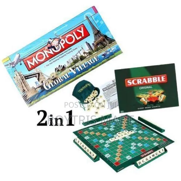 Monopoly and Scrabble Game · Photo 1