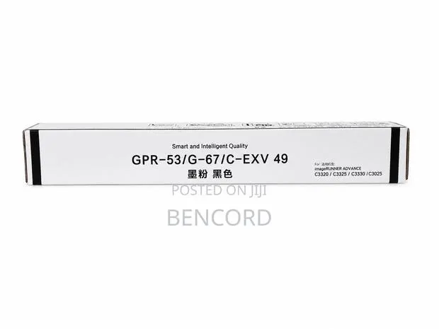 C-exv 49 Black Toner (3325/3320/3330/3025) · Photo 1