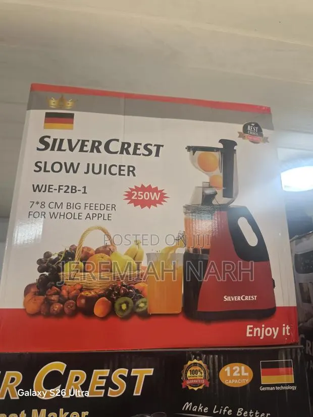 Original Silver Crest Slow Juicer · Photo 1