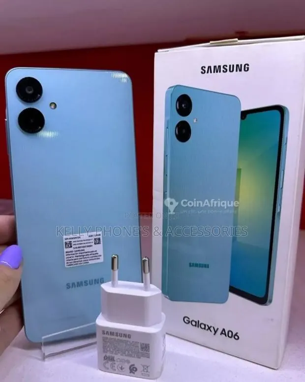 New Samsung Galaxy A06 128 GB Blue · Photo 1