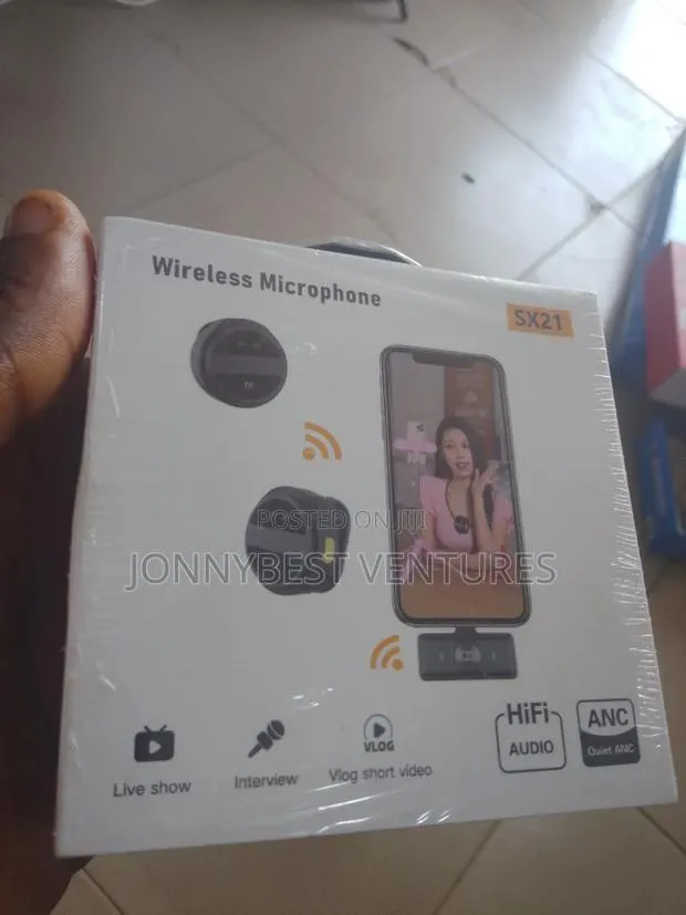 Sx21 Round Type-c And iPhone Wireless Mic · Photo 1