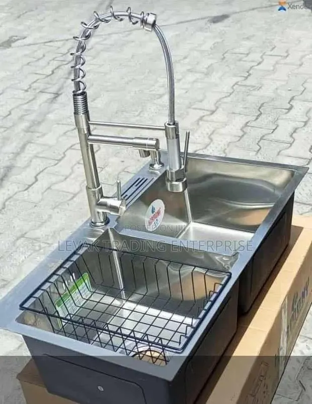 Deep Double Kitchen Sink · Photo 1