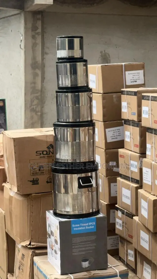 5set Stainless Steel Insulation Barrel · Photo 1