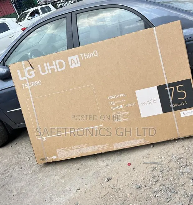 Get Original Clear Screen 75 Inch Smart Lg Ur80 Tv · Photo 1