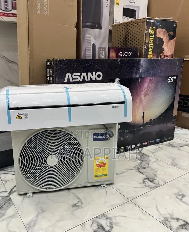 Super Cooling Nasco 1.5hp Dual Inverter Air Conditioner(White) · Photo 1