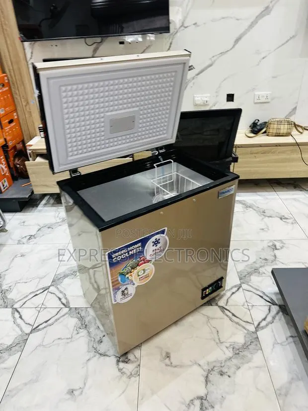 200l Chest Freezer Gold Color Nasco · Photo 1