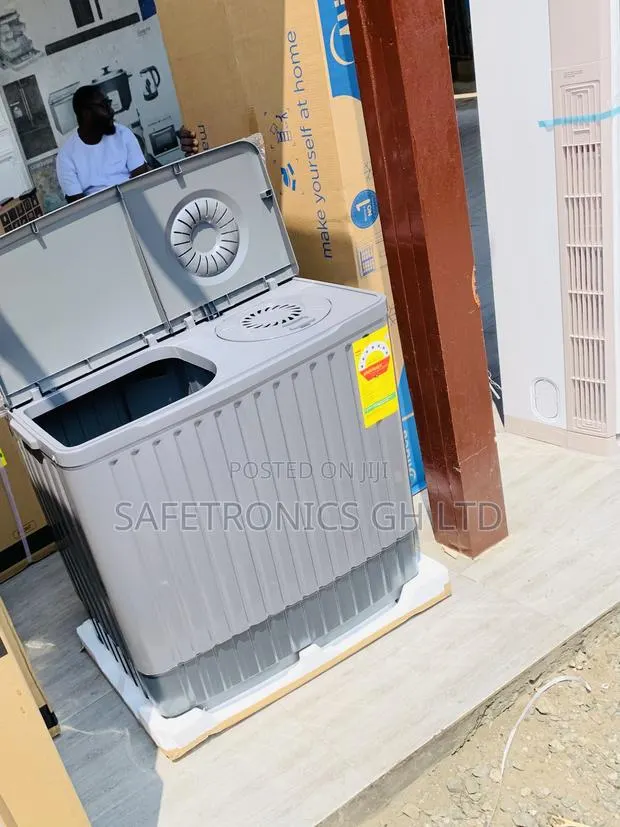 Kindly Shop Grey Nasco 11KG Twin Tub Washing Machine NAS-11-TW · Photo 1