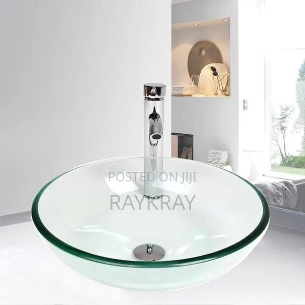 Glass Sink Bowl · Photo 1