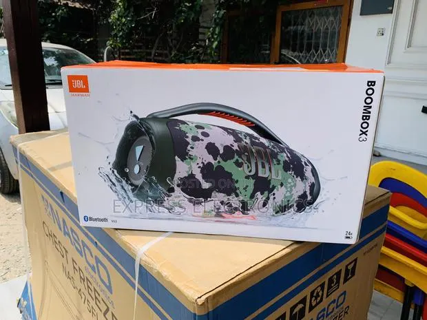 JBL Boombox 3 Powerful Portable Bluetooth 3-Way Speaker System · Photo 1