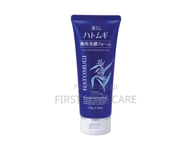 Hatomugi Medicated Facial Cleansing Foam 130G