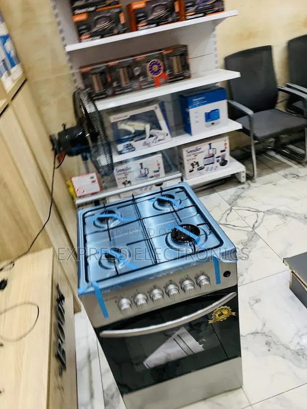 Long Lasting Effects Gas Cooker Oven New Line 50/50 4burner · Photo 1