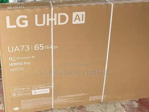 Stream Content on Lg 65" Ua73 Smart Tv · Photo 1